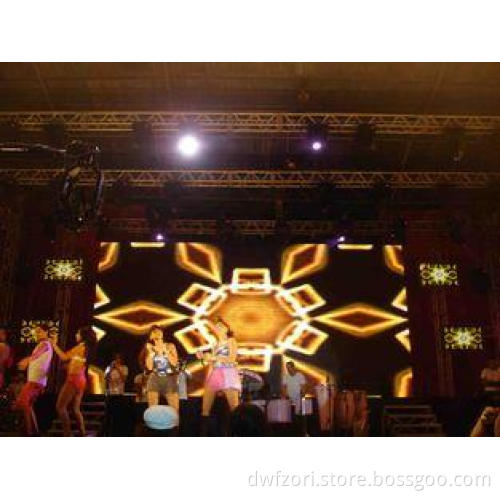 Rental P10 LED Curtain Display Video P4.8 , Stage Backgroun